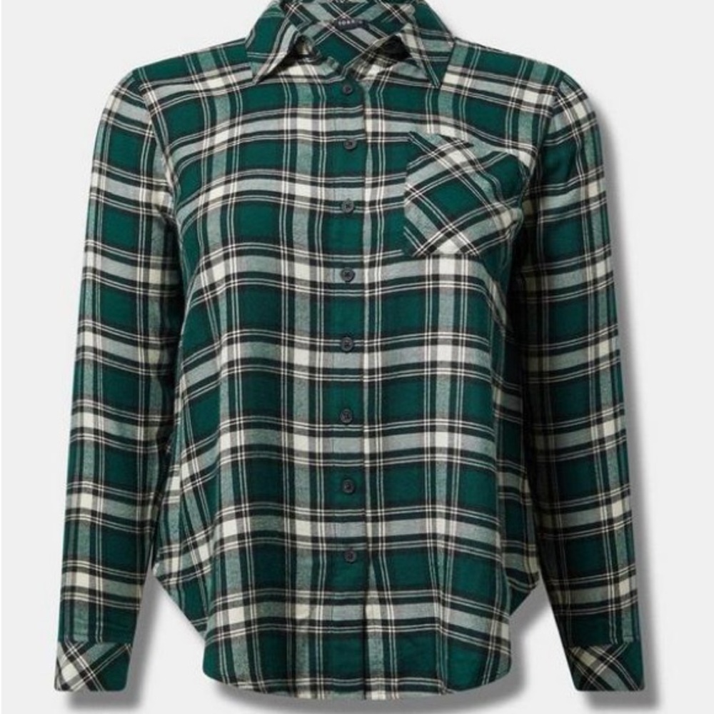 Torrid Lizzie Button-Up Shirt